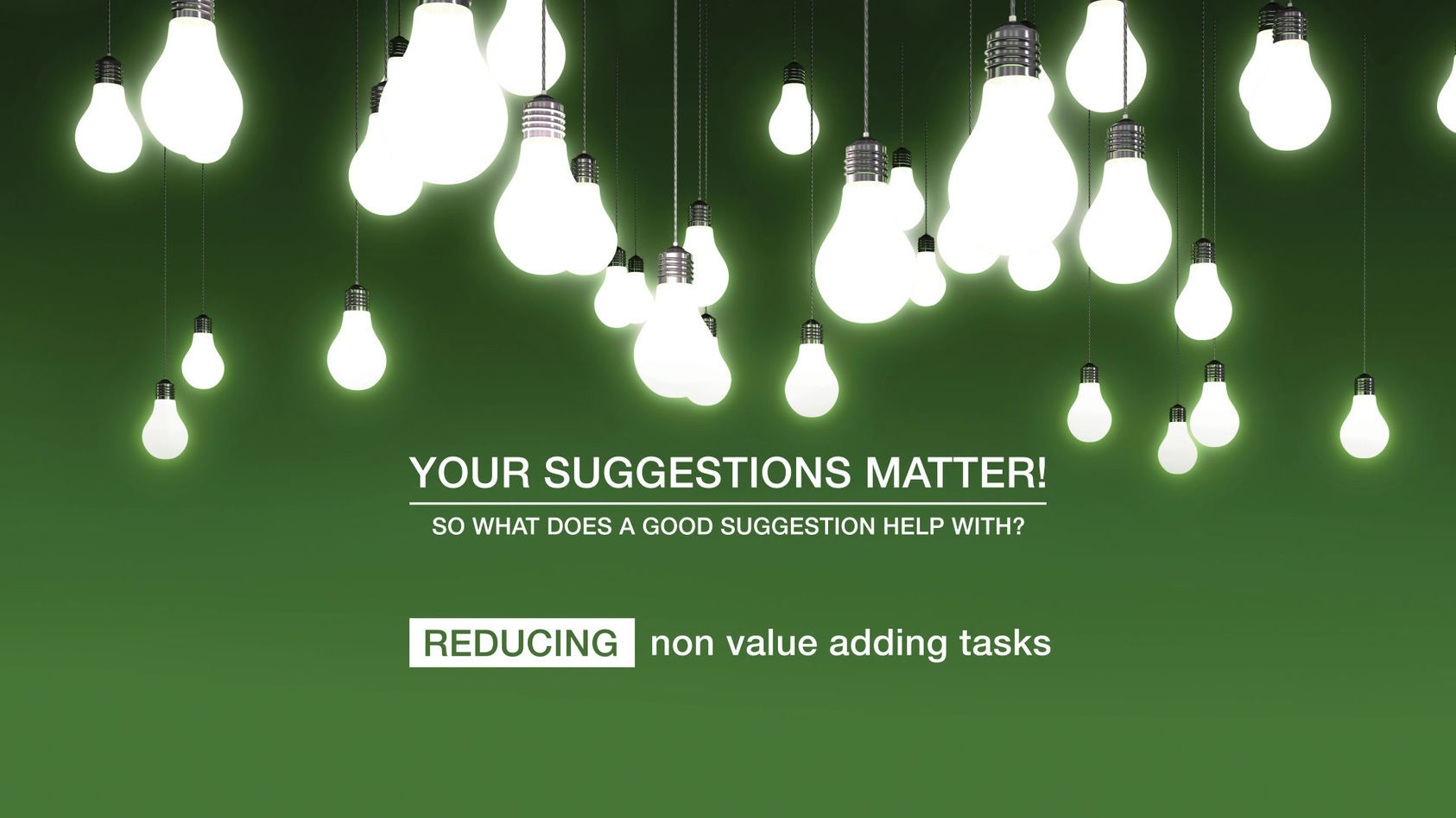 Suggestion Scheme - Looking for